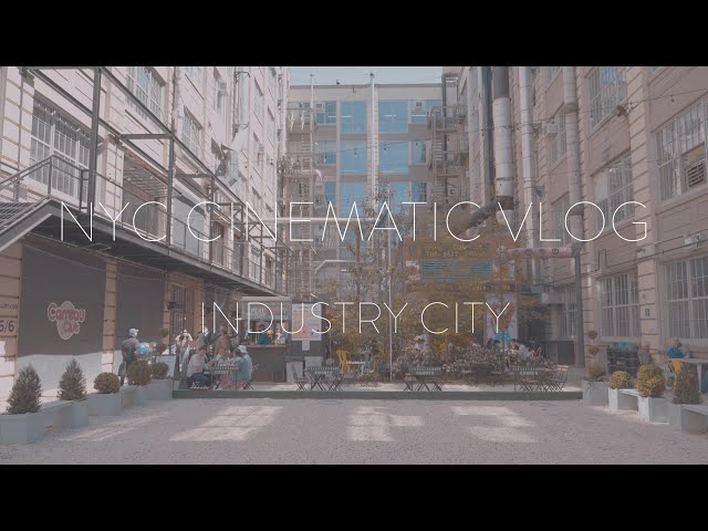 ep.06 Industry City in New York City | LEENOTE Cinematic Vlog | Sony a7c & Tamron 28-75mm F2.8 | 4K