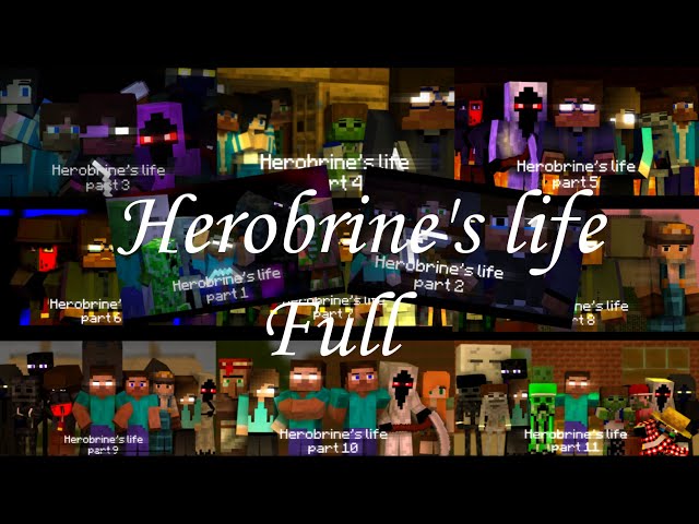 [EP13]: Herobrine's Life Full Movie - Minecraft Animation