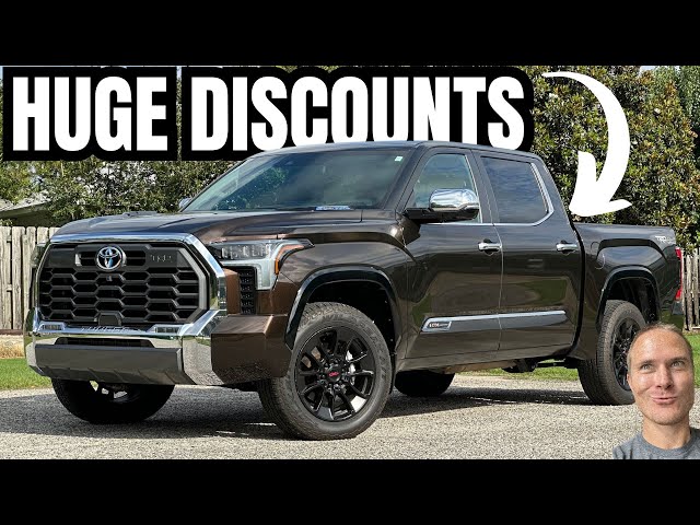 Is Now The Perfect Time To Purchase A New Tundra?