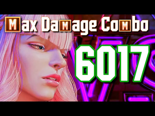 EASY Manon Max Damage Combo (6017) - SF6
