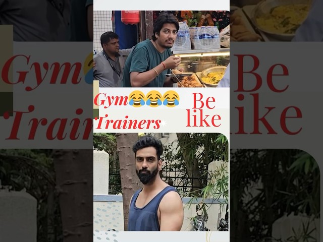 DEDICATED TO ALL GYM TRAINERS 😂😂😂😂