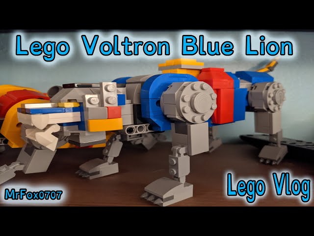 Lego Voltron Blue Lion
