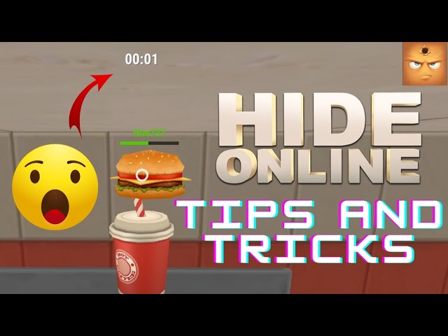 Cafe Best Tips And Tricks in Hide Online 🤩 | Tamil Gameplay | MTF GAMING