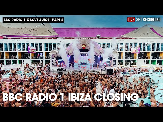 BBC RADIO 1 x LOVEJUICE - Ibiza Closing - Ibiza Rocks - Sammy Porter b2b George Mensah - 30.07.23