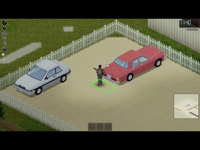 Watch the world's WORST survivor in Project Zomboid