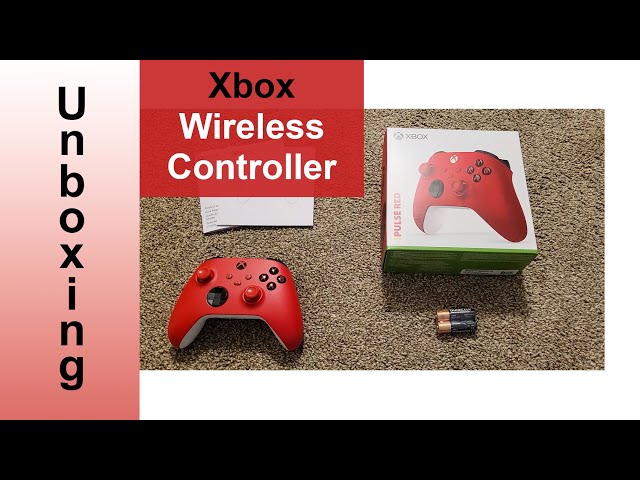 Xbox Wireless Controller Unboxing and First Impressions