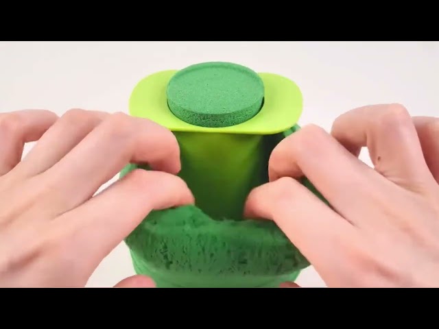 Satisfying Video l How to make Rainbow Toenail Cake WITH Kinetic