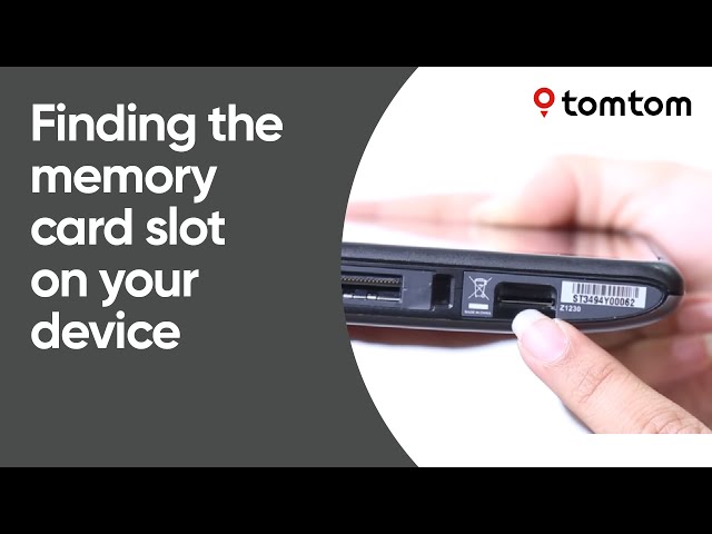 Where to find the memory card slot on your device