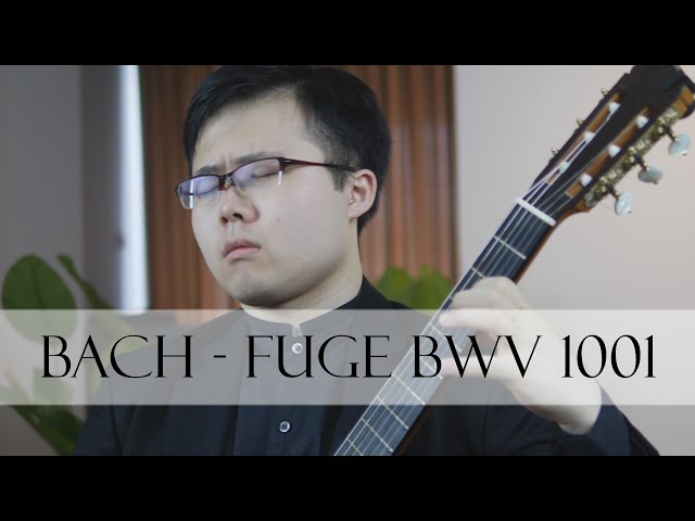 J. S. Bach | Fugue from Violin Sonata No. 1, BWV 1001 | Kevin Loh