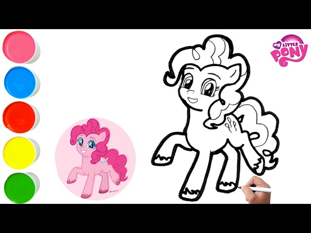 How To Draw My Little Pony  New Generation:  Pinkie Pie