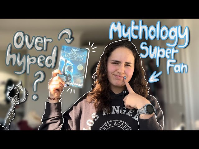 Reading PERCY JACKSON for the FIRST TIME as an adult | Full spoiler reading vlog