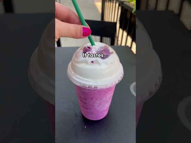 Starbucks Barbie Frappuccino review
