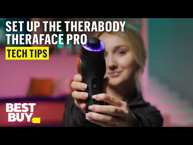Set Up and Connect Attachments for Your Therabody TheraFace PRO – Tech Tips from Best Buy
