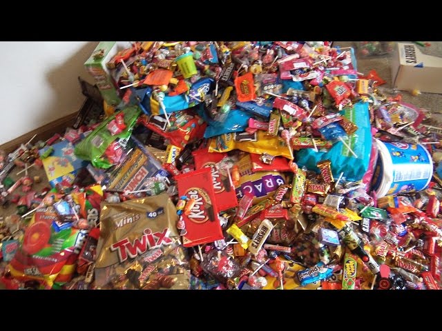A LOT OF CANDY , A LOT OF FUN