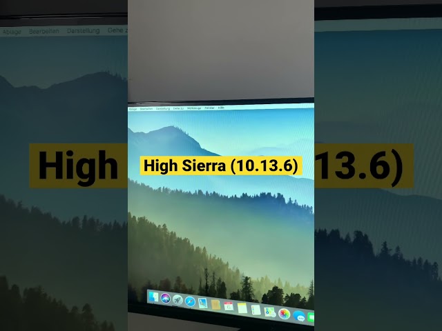 Was the #pattern for the #macos bigSur #wallpaper hidden in MacOS High Sierra? #shorts #ttc #funfact