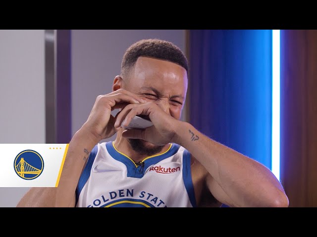 Stephen Curry and Andre Iguodala Face Off in a Compliment Battle