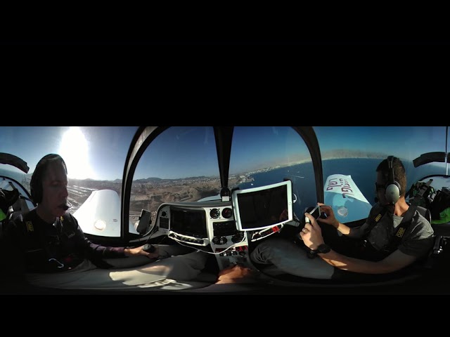 4X-HYT last takeoff Eilat LLET 21 in 360 deg