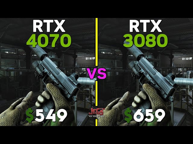RTX 4070 vs RTX 3080 | Tested in 15 games