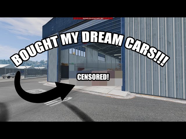 Bought my dream cars- BeamNG Drive Career Mode Episode 19