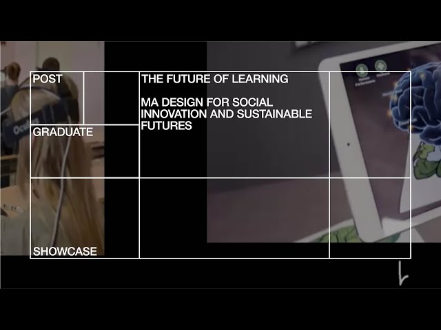 MA Design for Social Innovation and Sustainable Futures | The Future of Learning