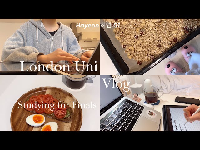 🇬🇧 London Business School vlog | Studying for Finals, Duck pasta n basketball | 런던 대학생 브이로그