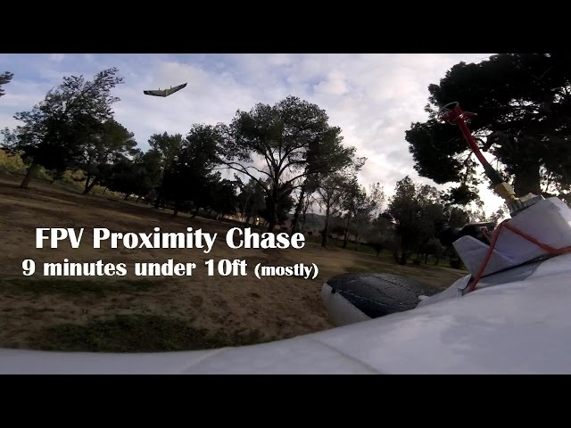RAW: 9min under 10ft (mostly) FPV Proixmity Chase (w/crash)