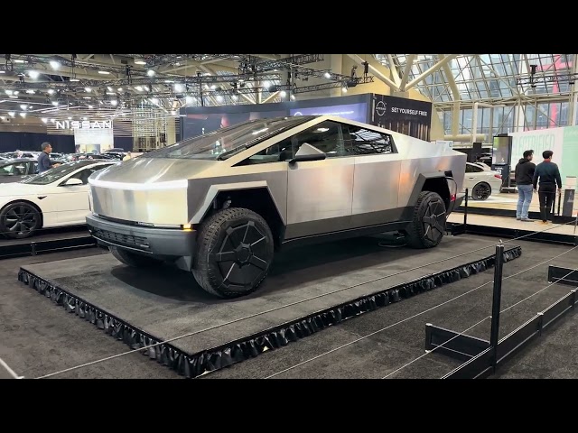 Tesla Cyber Truck Toronto Auto Show