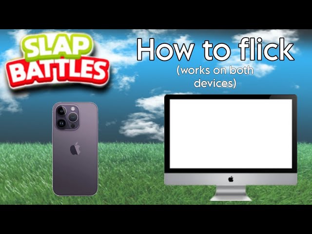 how to flick in slap battles (Works on both Devices)