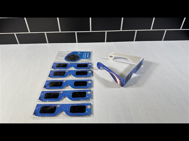 Solar Eclipse Glasses with Smartphone Photo Filter Lens