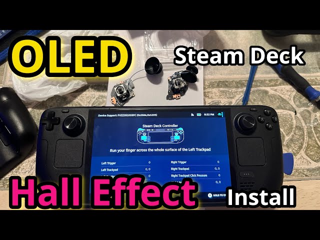 How to Install Hall Effect Thumb-sticks on Steam Deck OLED | Complete Step-by-Step Guide! ( 2024 )