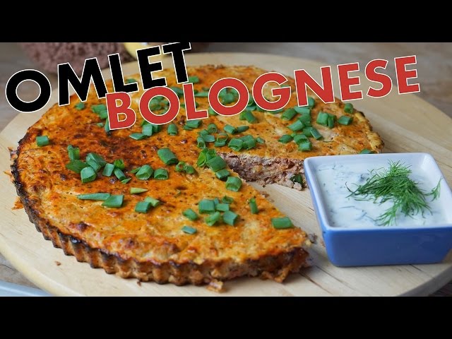 KETO Omlet Bolognese - Fit Przepis #57