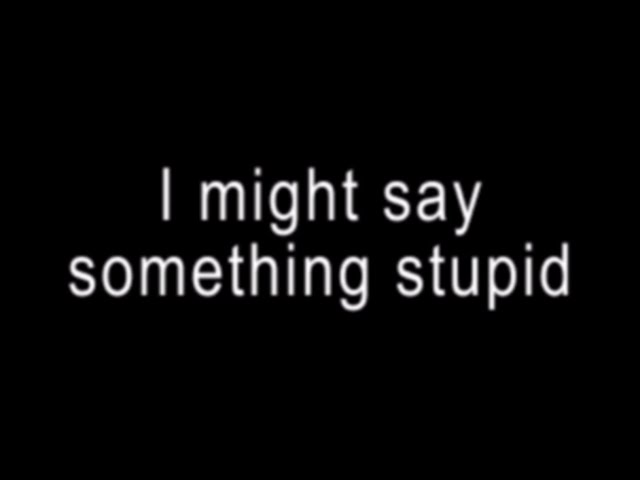 Charli xcx - I might say something stupid (official lyric video)