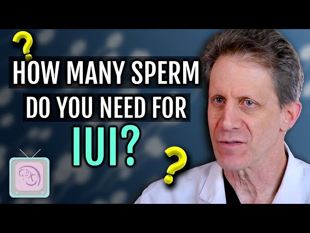 IUI - How many sperm do you need?