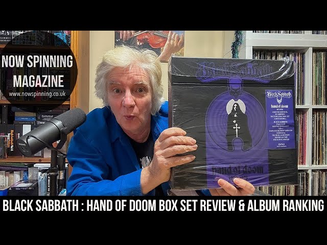 Black Sabbath : Hand of Doom : Box Set : Unboxing Review and every Black Sabbath Ozzy Album Ranked