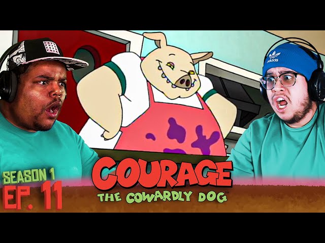 HEAD OF BEEF? | Courage the Cowardly Dog Season 1 Episode 11 GROUP REACTION