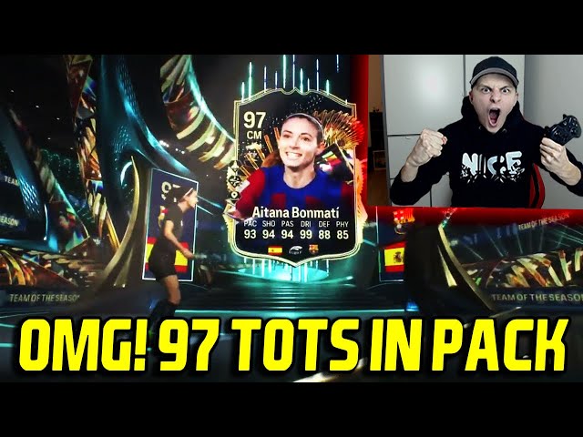 97 TOTS BONMATI in TOTS Pack Opening! - EA FC 24 Ultimate Team Best Pack of all time!