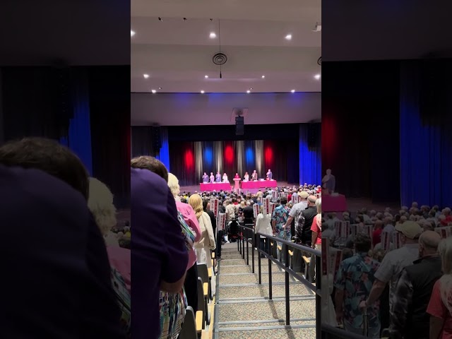 National anthem at the 2024 Idaho GOP convention in CDA.