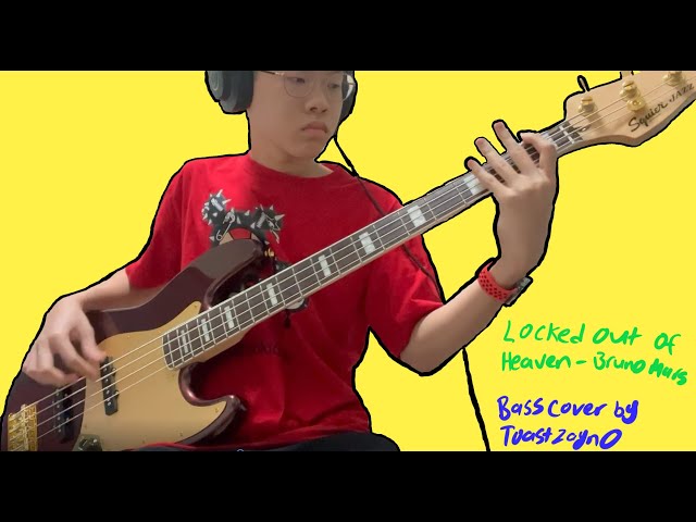 Bruno Mars - Locked Out Of Heaven | Bass Cover