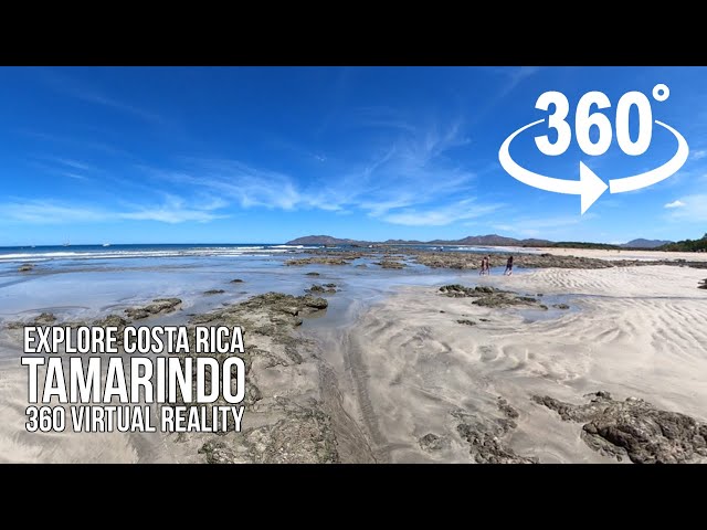 Playa Tamarindo 360 VR (Low Tide by Diria) - Tamarindo, Costa Rica in 360 VR