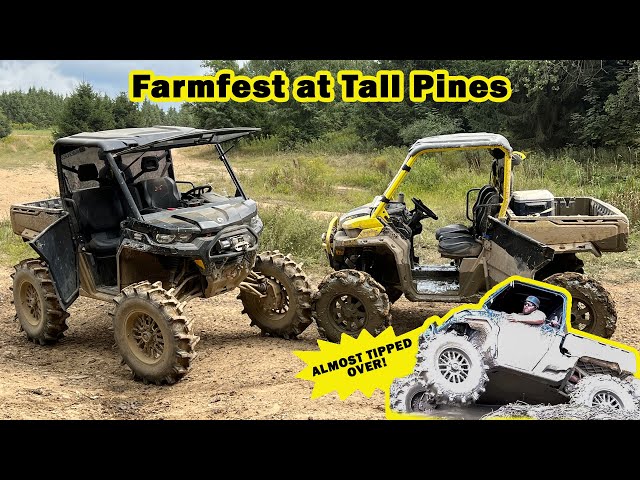 Almost tipped the defender at Tall Pines ATV Park (Farmest Weekend 2022)