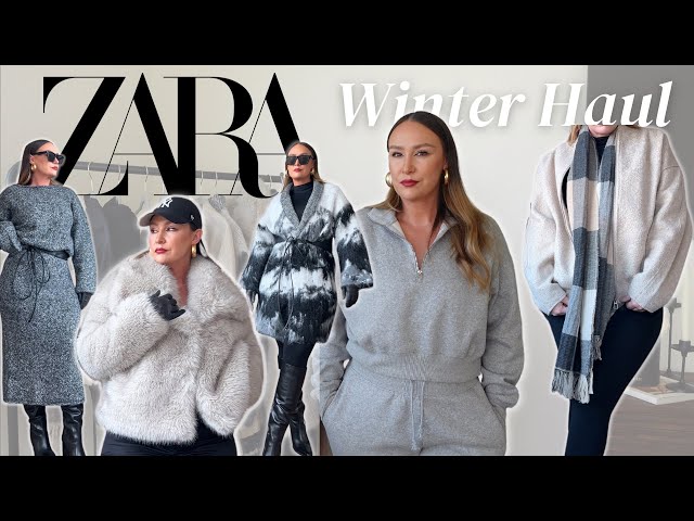 *HUGE WINTER ZARA HAUL*!!!! | winter outfits, Zara outerwear
