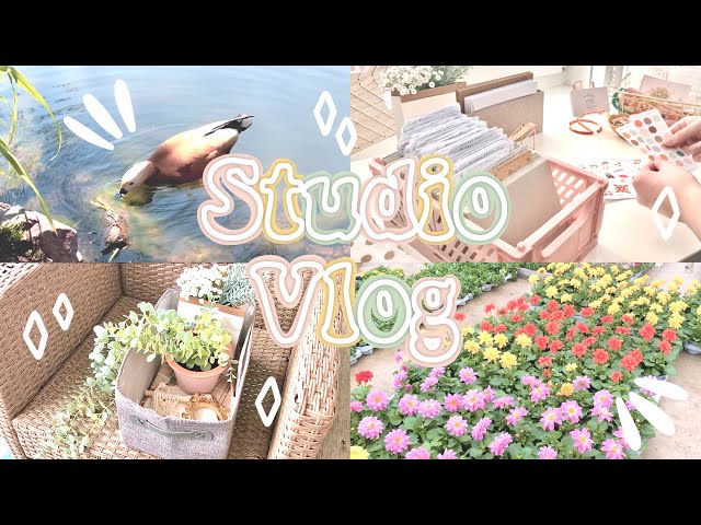 ✨☁️STUDIO VLOG 01✨☁️ Packing Etsy Orders, Lots of Nature, Product Photography | ARTIMATIONCO
