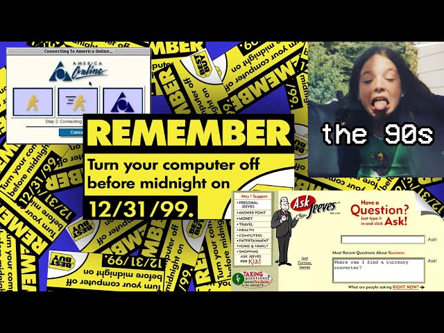 We all thought computers would crash in the year 2000 (every 90s kid remembers) 💅
