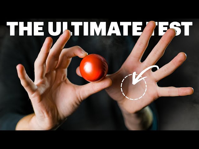 Magician vs Slow-Mo Camera (Sleight of Hand Challenge)