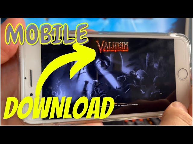Valheim Mobile Downlod - How To Download Valheim on Mobile (iOS/Android) Gameplay