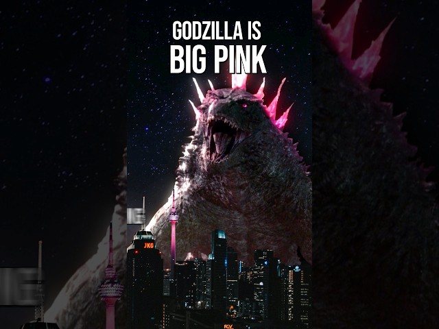 Godzilla is Thinking Pink 💖 #shorts