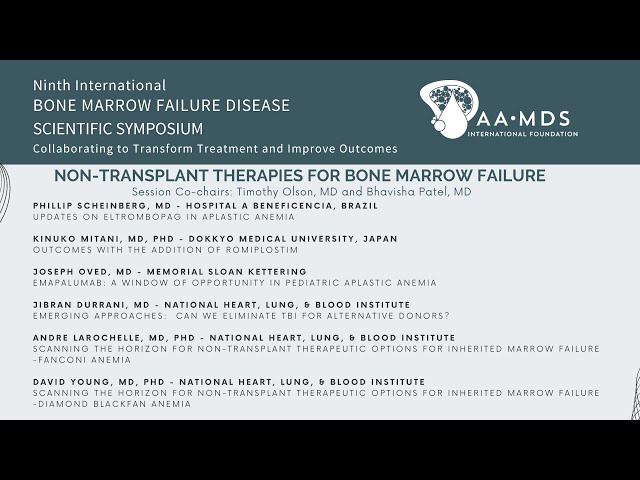 Non-Transplantation for Bone Marrow Failure