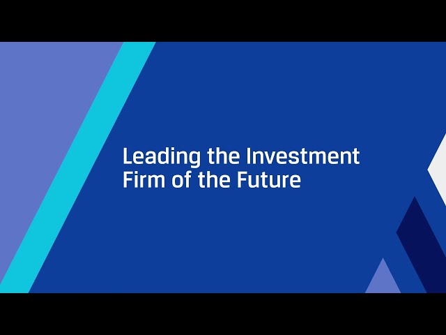 Leading the Investment Firm of the Future  | Alpha Summit GLOBAL 2022