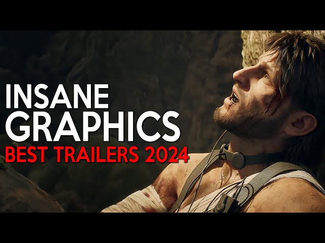 TOP 35 4K GAME TRAILERS with INSANE NEXT GEN GRAPHICS coming in 2024 and 2025