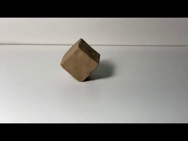 Ball to Cube experiment- clay stop motion - animation
